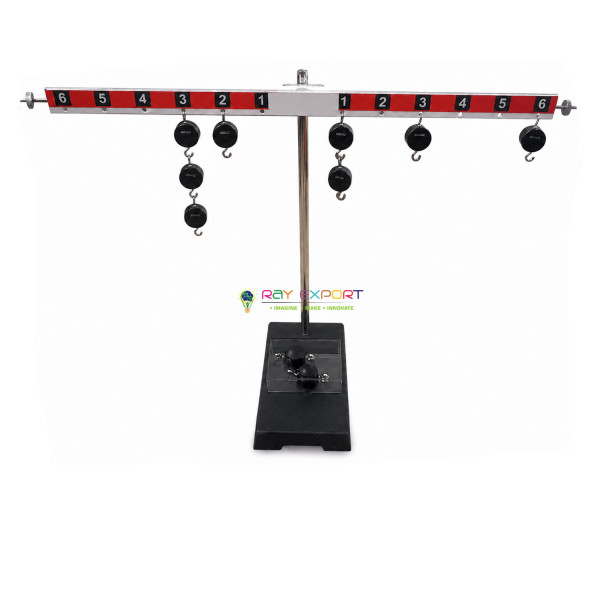 Lever with Supporting Stand for Torque and Equilibrium Investigations