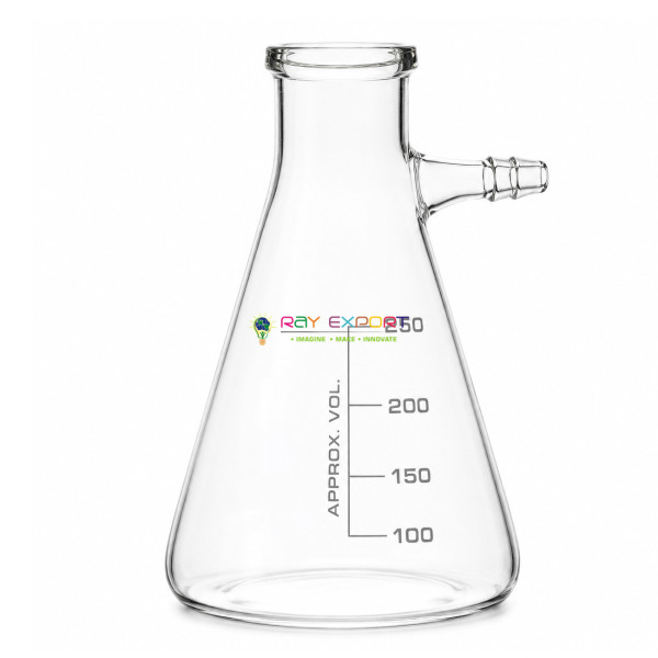 Conical Flask with Side Funnel (Erlenmeyer Bunsen)