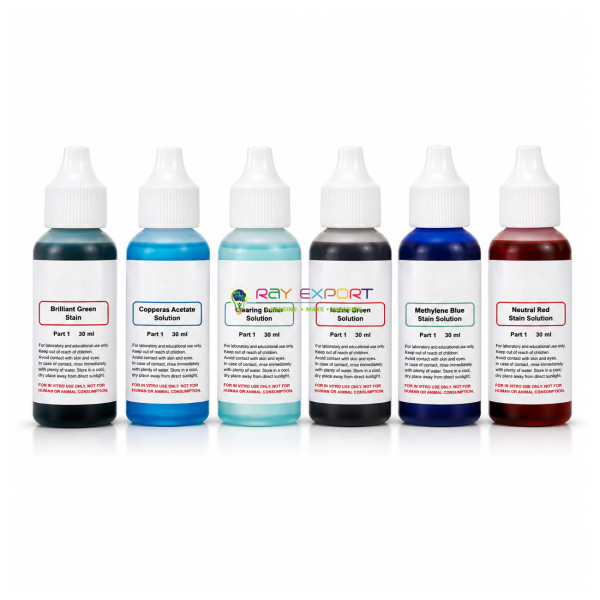 Stains and reagents for microscopy