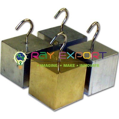 Cubes Metal with Hooks for Physics Lab