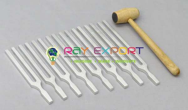 Tuning Forks Set Of 8 For Physics Lab
