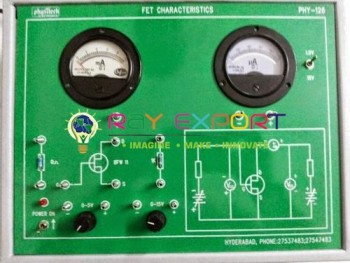 FET Characteristics Trainer For Electronics Teaching Labs