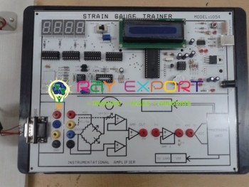 Strain Gauge Trainer For Instrumentation Electric Labs