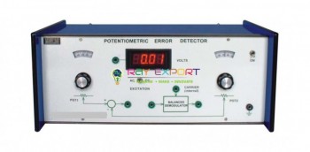 Potentiometric Error Detector Trainer For Instrumentation Electric Labs