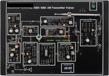 DSB/SSB AM Transmitter Trainer For Communication Teaching Labs