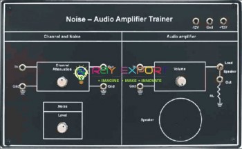Noise Audio-Amplifier Trainer For Communication Teaching Labs