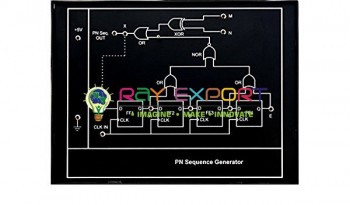 PN Sequence Generator Trainer For Communication Teaching Labs