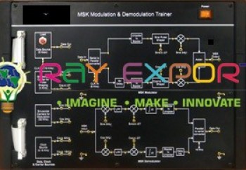 MSK Modulation / Demodulation Trainer For Communication Teaching Labs