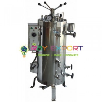 Autoclave, Vertical, Double Walled, Radial Locking