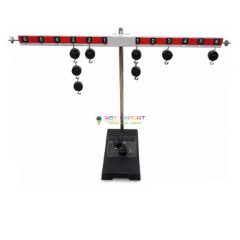 Lever with Supporting Stand for Torque and Equilibrium Investigations