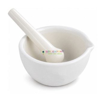 Porcelain Pestle with Mortar