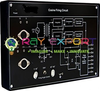 Single Phase Controlled Rectifier With Cosine Firing Scheme Trainer For Power Electronics Teaching Labs