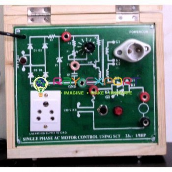Speed Control Of AC Motor Using TRIAC Trainer For Power Electronics Teaching Labs
