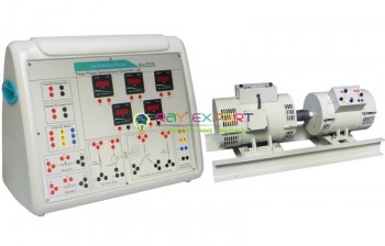 Three Phase Synchronous Generator Lab Trainer For Electrical Engineering Teaching Labs