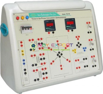 Three To Six Phase Conversion Trainer For Electrical Engineering Teaching Labs
