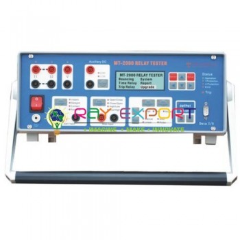 Relay Tester - Front Panel Controlled Dual Current Single Phase Relay Test Set For Electrical Engineering Teaching Labs