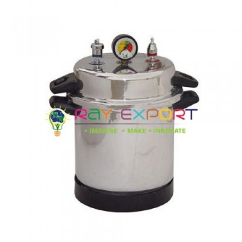 Sterilizer Pressure Cooker Type 9 Ltr. With Rack