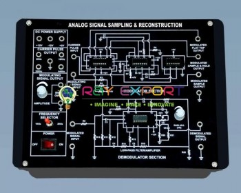 Analog Sampling-Reconstruction Kit For Digital Communication Teaching Labs