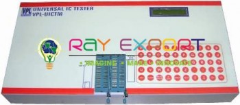 Universal IC Tester With Membrane ASCII Keypad For Vocational Training And Didactic Labs