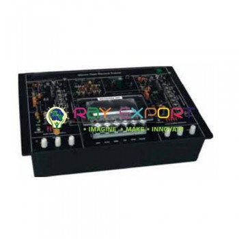 Stereo Tape Recorder Trainer & Lab Training Kit for Vocational Training and Didactic Labs