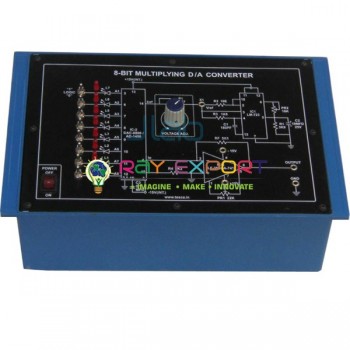 8-Bit Multiplying Digital To Analog (D/A) Converter (Based On AD1408) For Vocational Training And Didactic Labs