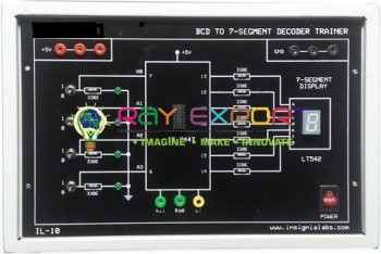 BCD To Seven Segment Electronics Lab Trainers Display For Vocational Training And Didactic Labs