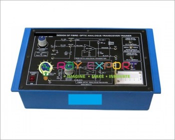 Advanced Fiber Optic Analogue Transceiver Trainer & Kit For Electrical Lab For Vocational Training And Didactic Labs