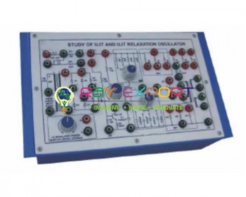 UJT Relaxation Oscillator Trainer For Power Electronics Training Labs For Vocational Training And Didactic Labs