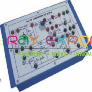 Thyristor Time Delay Relay Trainer For Power Electronics Training Labs For Vocational Training And Didactic Labs