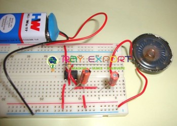 Electronic Timer Using IC-555 For Power Electronics Training Labs For Vocational Training And Didactic Labs