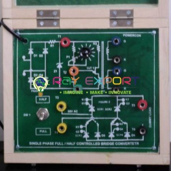 3 Phase Fully Controlled Thyristorized Bridge Converter - Triggering Circuit For Power Electronics Training Labs For Vocational Training And Didactic Labs