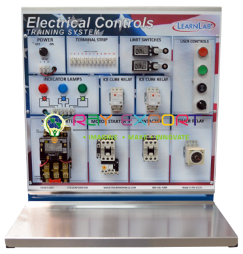 Electrical Controls Training For Vocational Training And Didactic Labs