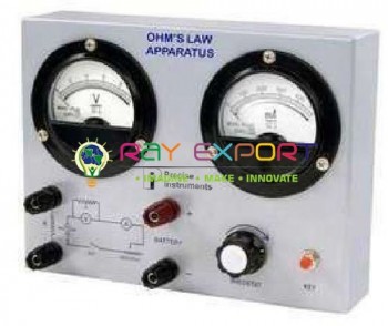 Ohms Law Apparatus with Power Supply