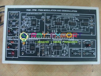 PAM / PPM / PWM Modulation & Demodulation Experiment Apparatus