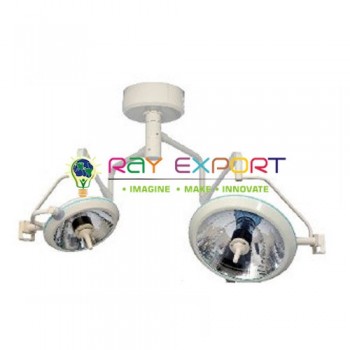 Ceiling Shadowless Surgical Operating Lamp Twin Dome One Reflector
