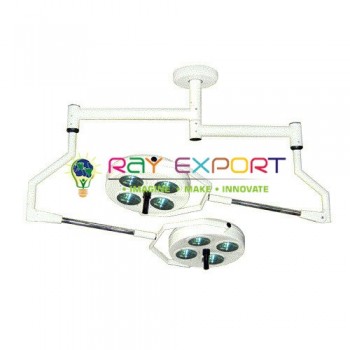 Ceiling Shadowless Surgical Operating Lamp Single Dome Four Reflector