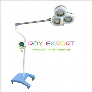 Mobile Shadowless Surgical Operating Lamp Three Reflectors