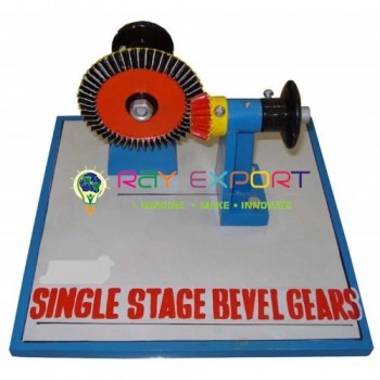 Single Stage Bevel Gears Engineering Training Model For Engineering Schools