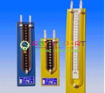 U Tube Double Column Manometer Trainer For Engineering Schools