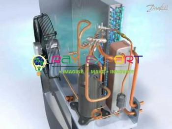 Air And Water Heat Pump For Engineering Schools