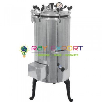 Vertical Autoclave Double Drum(S.S)