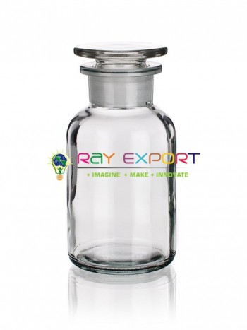 Reagent Bottles, wide Mouth with interchangeable Stopper