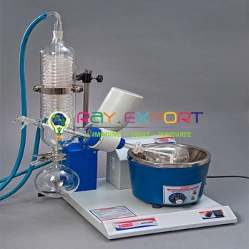 Rotary Vacuum Evaporator, Vertical Condenser, Thermostatic Temperature Control