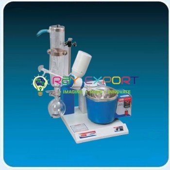 Rotary Vacuum Evaporator, Cold Trap Condenser, Digital Temperature Control
