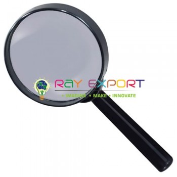 Hand Lens with Black Plastic Case