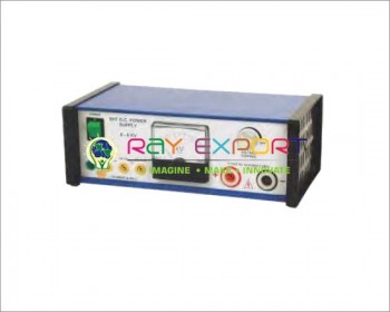 Power Supply with Digital/Analog Meter, Continuous Type, 0-12V AC/DC 1 Amp, Regulated