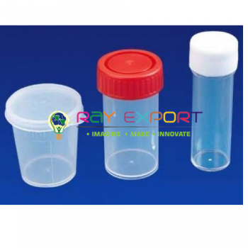 Sterile Sample Container 100ml, Sterile individual pack.