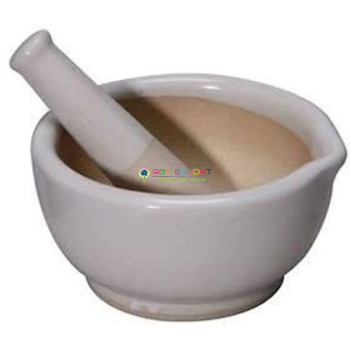 Porcelain Mortar and Pestle