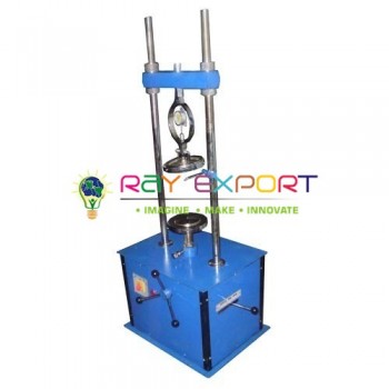 Unconfined Compression Test Apparatus (Spring Type)