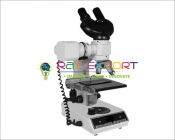 Binocular Metallurgical Microscope with Coaxial Focussing